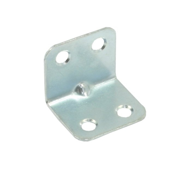 Уголок 25х25х1 мм 4 отв Цинк Металлист