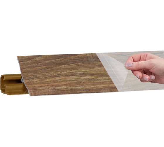 Плинтус LB 231 Дуб Хантон светлый 3,0 м 72