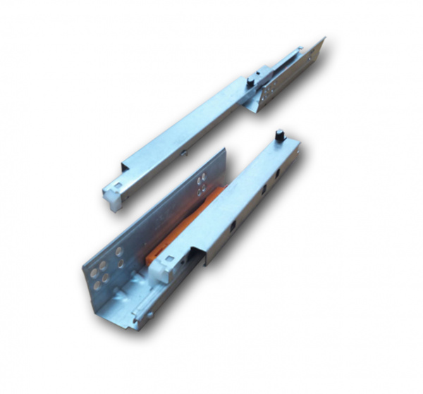 Направляющая шариковая скрытая 450 мм PUSH OPEN неполного выдвижения SAMSUNG 40 кг.