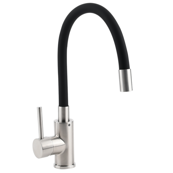 Смеситель GRON FLEX Чёрный гибкий OSGARD СНЯТ