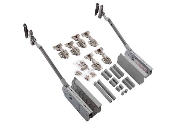 Складной механизм для двойного фасада ALLA GRAZIA h 700-1040 мм L 4.5-6.6 к