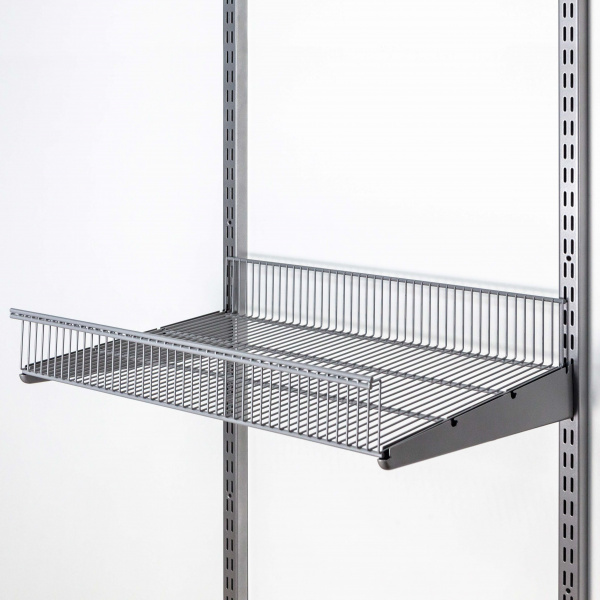 Полка-корзина проволочная 438х607 Серый GARDIE