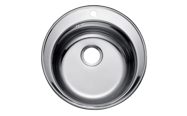 Мойка врезная круглая F-Перла-А 510 Декор