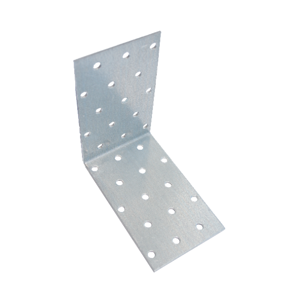 Крепёжный уголок 60х60х100х2 мм Цинк Металлист