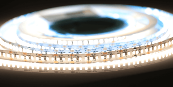 Лента 2835 900 LED 12V 72W 5м 10 мм IP20 Тёплый белый AQ