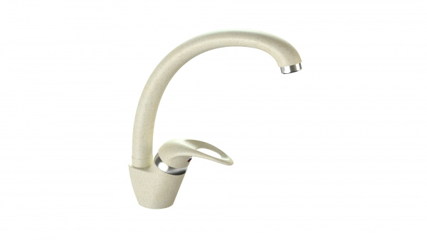 Смеситель КМ003 Q2 Бежевый матовый