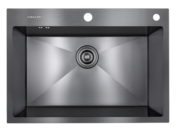 Мойка AMOLLET 3 мм PS 6848 68х48 PREMIUM HONEY Чёрный