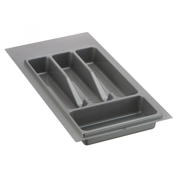 Лоток для столовых приборов 350 Металлик Volpato 200-265*380-490*45