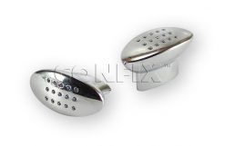 Ручка кнопка GN 66 Хром