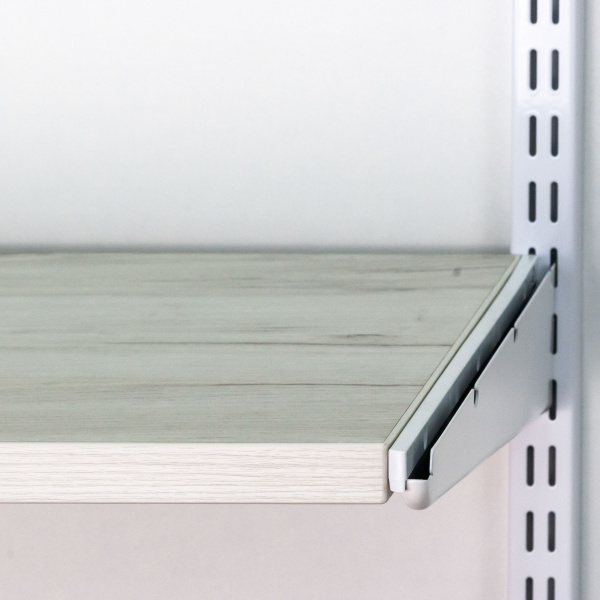 Крепёжный комплект полки из ЛДСП 420 Белый GARDIE