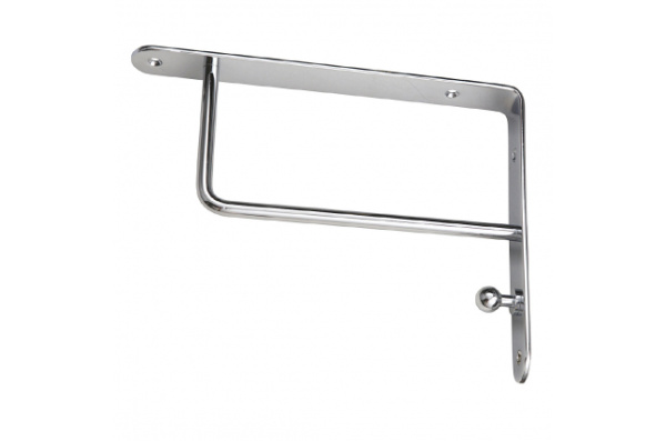 Полкодержатель прямоугольный матовый Хром SETE