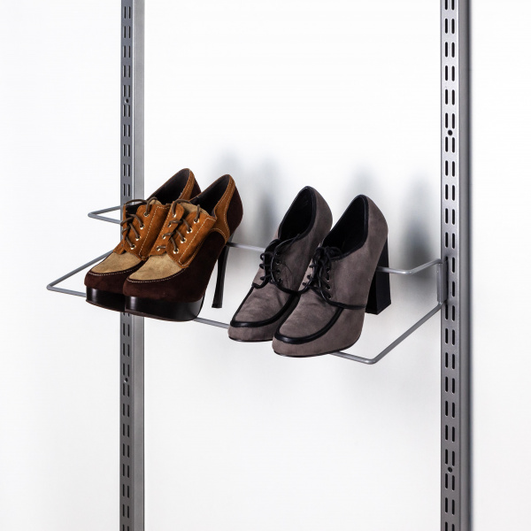 Обувница навесная 1 ярусная 607 Серый GARDIE