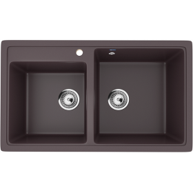 Мойка двойная U200 Шоколад