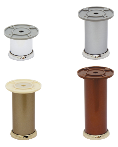 Опора регулируемая ДК-9 декоративная Н-120 мм Тип2  Металлик/Хром Микрон