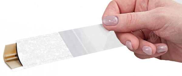 Плинтус LB 15 Жемчуг белый 3,0 м 106