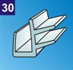 Уплотнитель для версаль №30 4-10