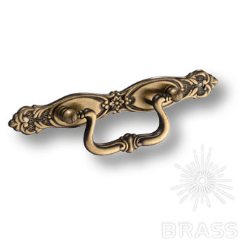 Ручка скоба 2293 64 Бронза античная