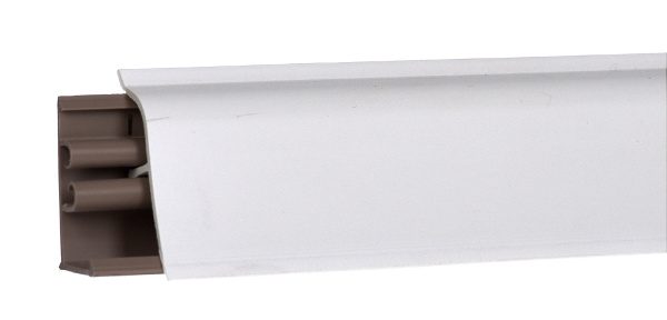 Плинтус LB-38 3м Белый 0-600