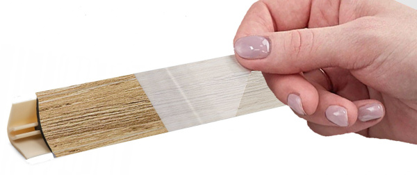 Плинтус LB 15 Дуб Сонома светлый (Дуб корсика) 3,0 м 18