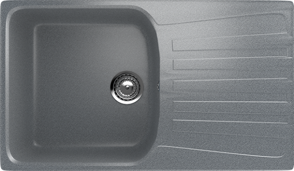 Мойка прямая U703 Тёмно-серый 