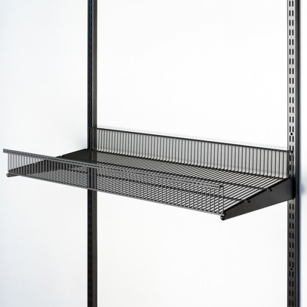 Полка-корзина проволочная 438х900 Чёрный GARDIE