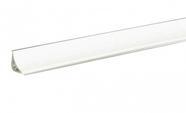 Плинтус LB-15 Белый блеск 3,0 м 6056