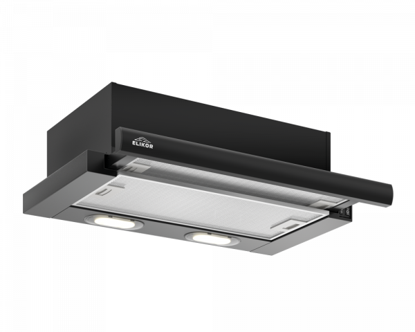 Вытяжка ELIKOR Интегра 60П-400-В2Л Чёрный