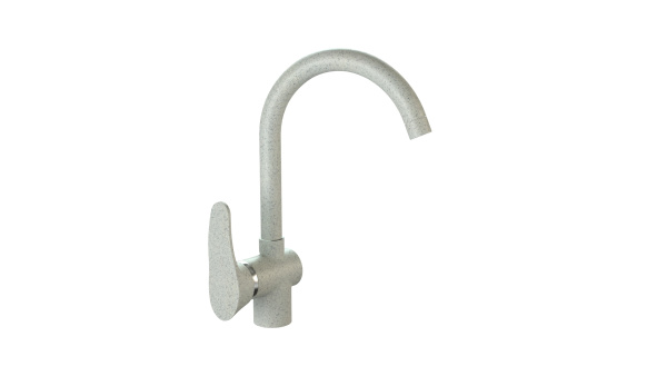 Смеситель КМ005 Q10 Светло-серый матовый