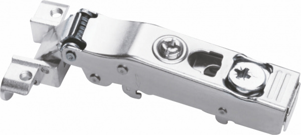 Петля накладная 110* с доводчиком CLIP-ON DTC PIVOT PRO для узкой AL-рамки без монтажной планки 