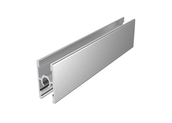 Делитель двухсторонний со стяжкой Хром матовый 5900 мм