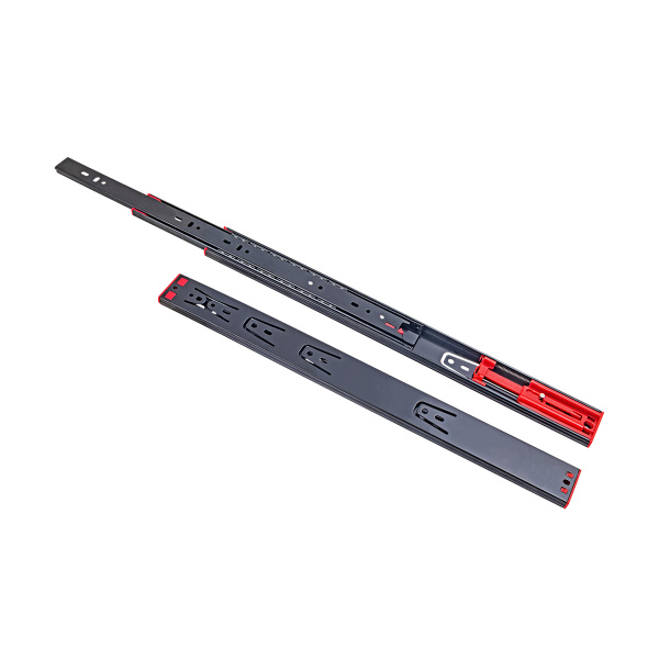 Направляющая шариковая 45\450 мм доводчик Чёрный ANDANTE 25 кг