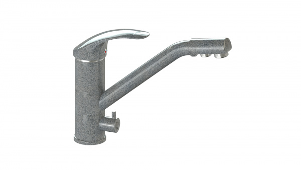 Смеситель MG010 Q8 Тёмно-серый глянец