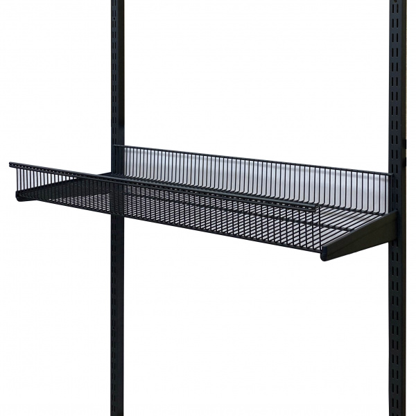 Полка-корзина проволочная 345х900 Чёрный GARDIE