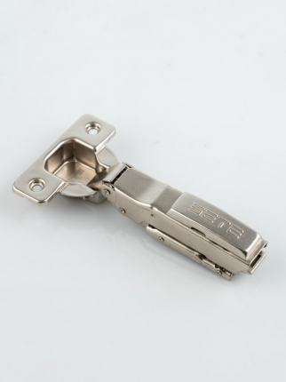 Петля накладная 110* с довод. CLIP-ON 3D с прямой планкой SETE 