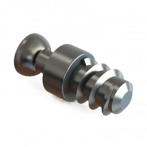 Шток эксцентрикового полкодержателя диаметр 6х11мм Цинк Messan