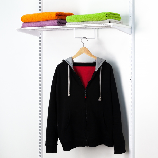 Подвес под  проволочную полку 305 Белый GARDIE