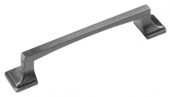 Ручка скоба ED 1400 96 Серебро античное