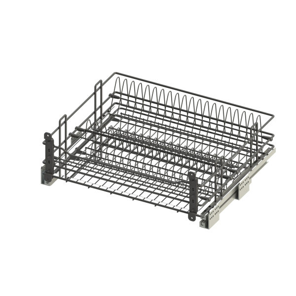 Сушка выкатная в нижнюю базу с доводчиком Актро 450 (нерж) ЮММ