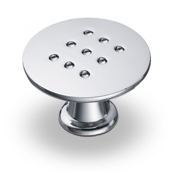 Ручка кнопка К 1060 Хром