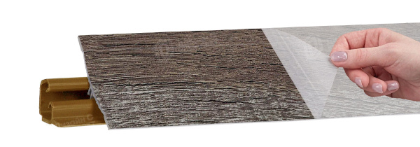 Плинтус LB 231 Дуб Моккко 3,0 м 71