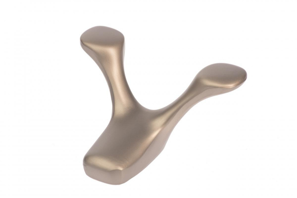 Крючок 2х рожковый 8857S Хром матовый SETE