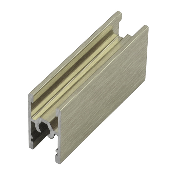 Делитель двухсторонний со стяжкой Шампань брашированная 5900 мм