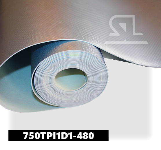 Коврик 480 х 1,5мм Серебро SL