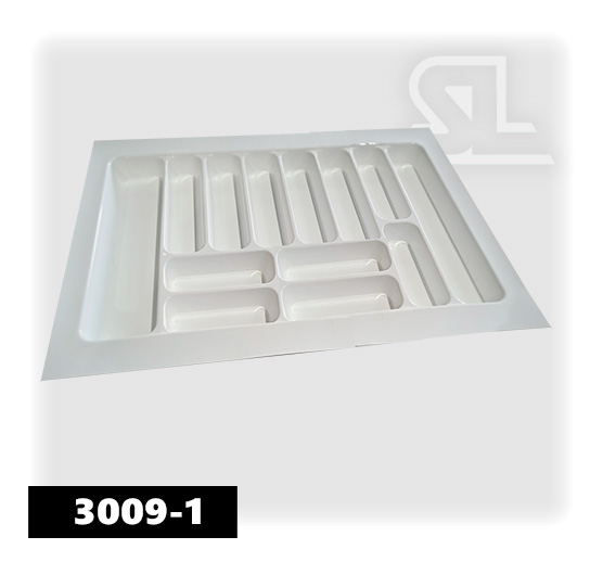 Лоток для столовых приборов 900 86*49 Белый глянец/матовый SL 