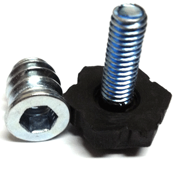 Опора регулируемая М6 Чёрная резьба