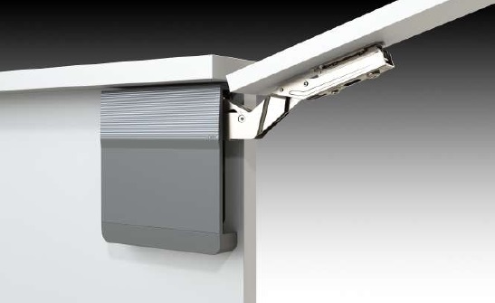 Поворотный подъемник DTC TOP STAY SQ NEW 2500-4500 высота фасада 250-600мм Серый