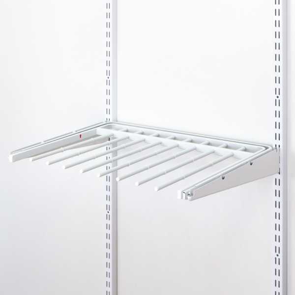 Выдвижная вешалка для брюк Белый 607х437х20 GARDIE
