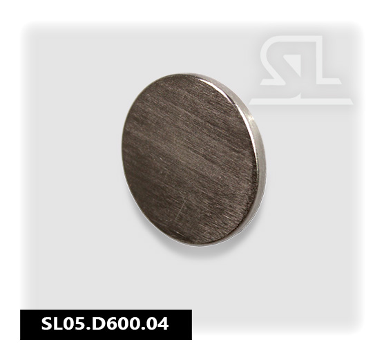 Ручка кнопка SL05.D600.04 Серебро SL