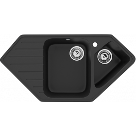 Мойка угловая U409 Ультра-чёрный