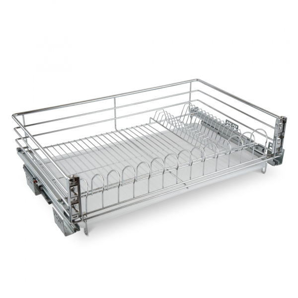 Сушка выкатная в нижнюю базу с доводчиком 800 Хром LEMAX